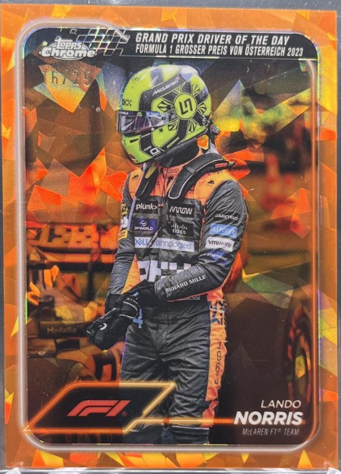 Lando Norris [Orange Sapphire] #167