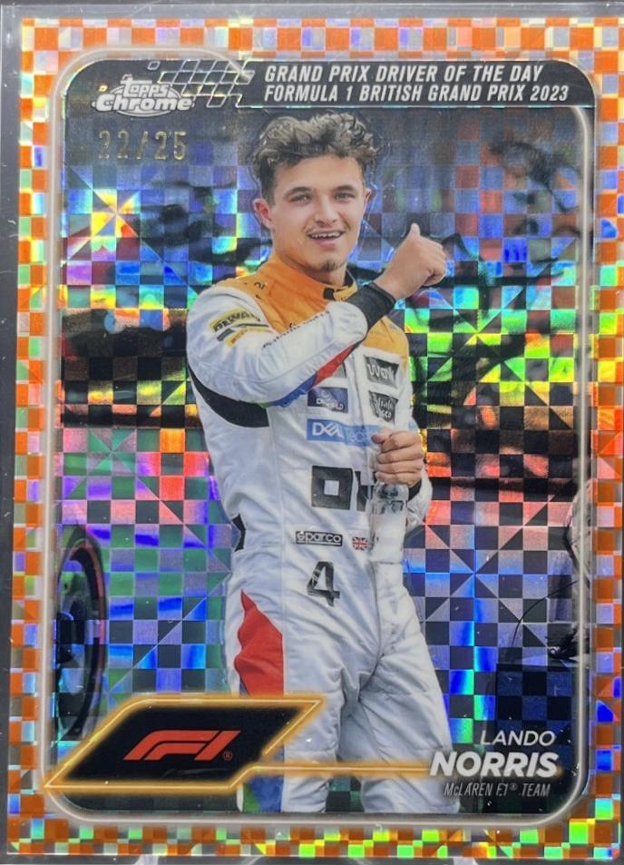 Lando Norris [Orange Sapphire] #168