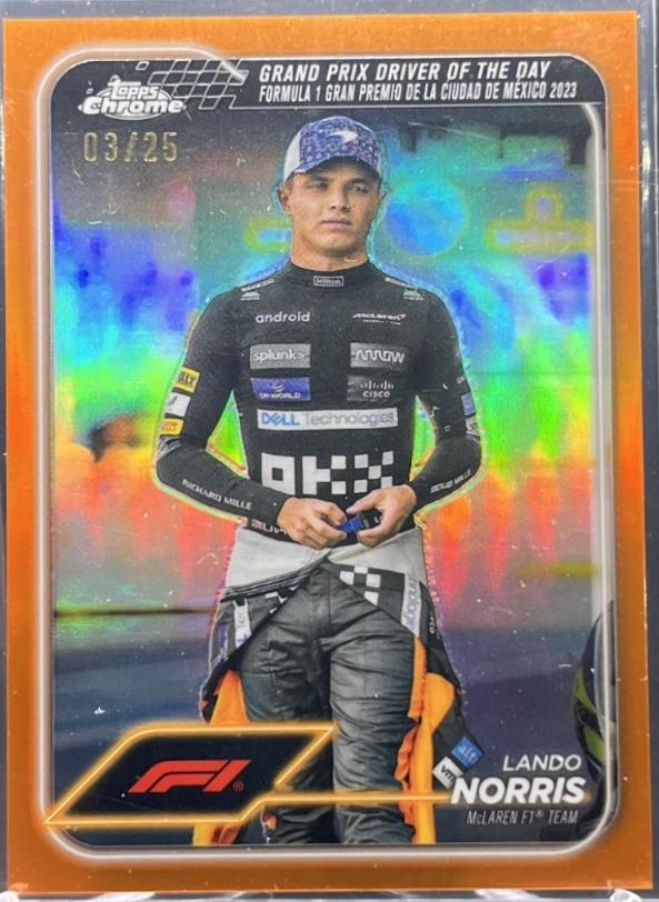 Lando Norris [Orange Sapphire] #177