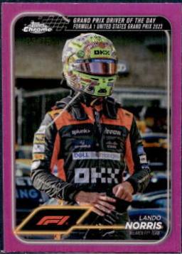 Lando Norris [Pink Refractor] #176