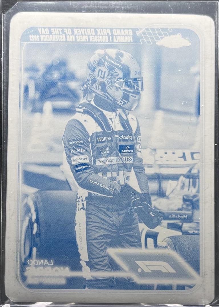 Lando Norris [Printing Plate] #167