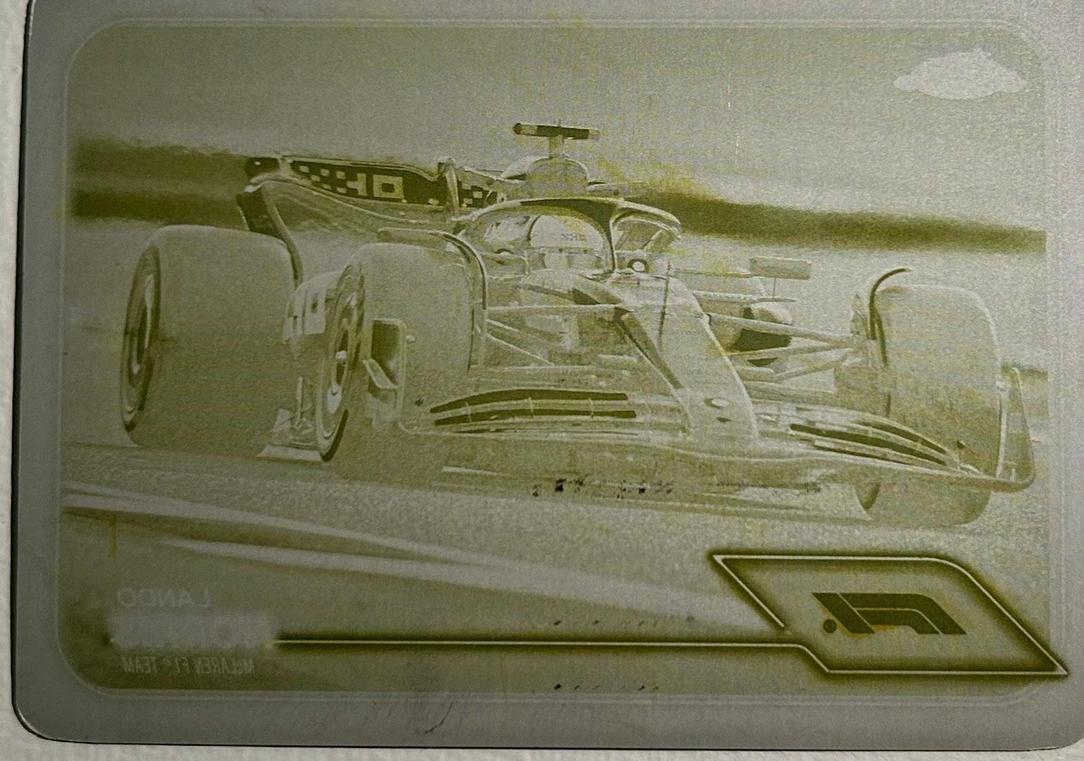Lando Norris [Printing Plate] #79