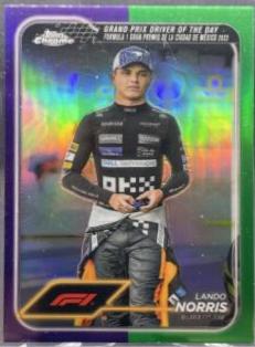 Lando Norris [Purple Green Refractor] #177