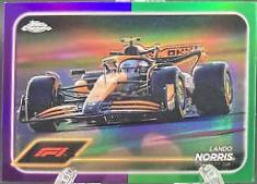 Lando Norris [Purple Green Refractor] #79