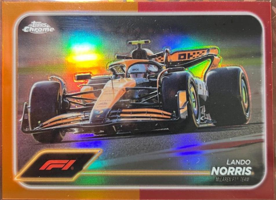 Lando Norris [Red Refractor] #79