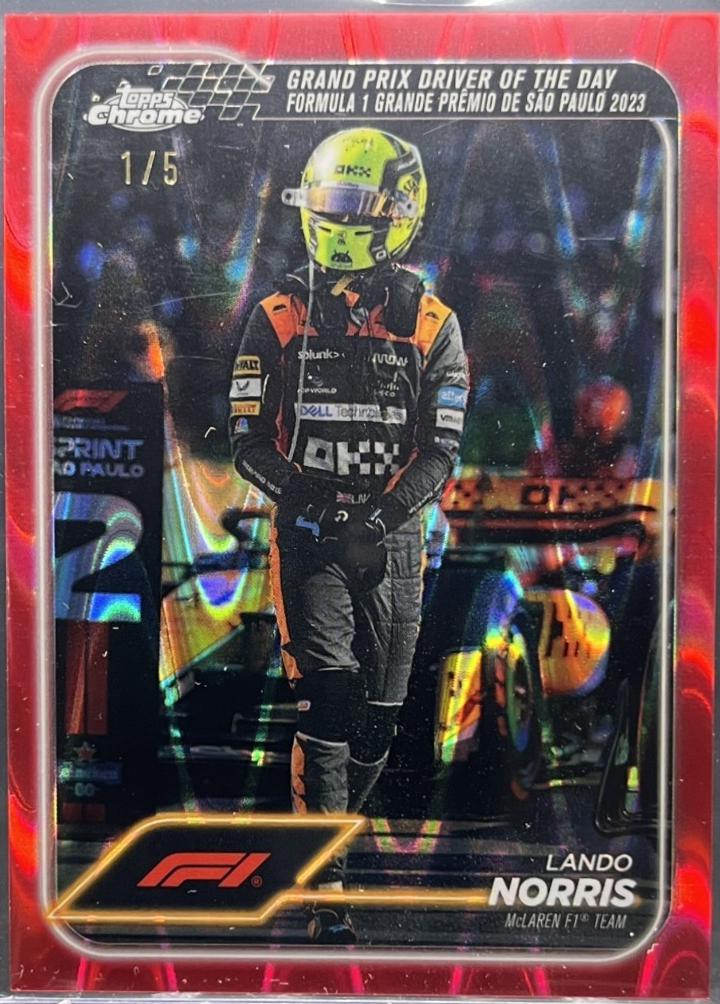Lando Norris [Red Sapphire] #178
