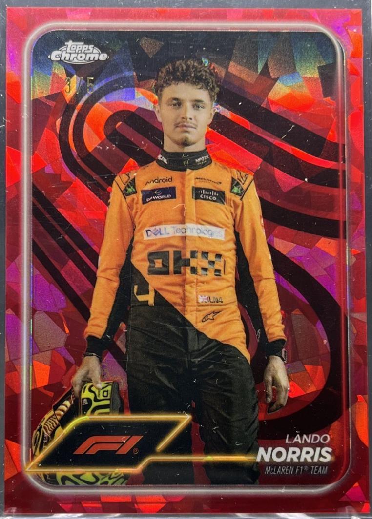 Lando Norris [Red Sapphire] #7