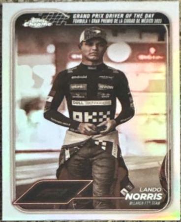 Lando Norris [Sepia Refractor] #177