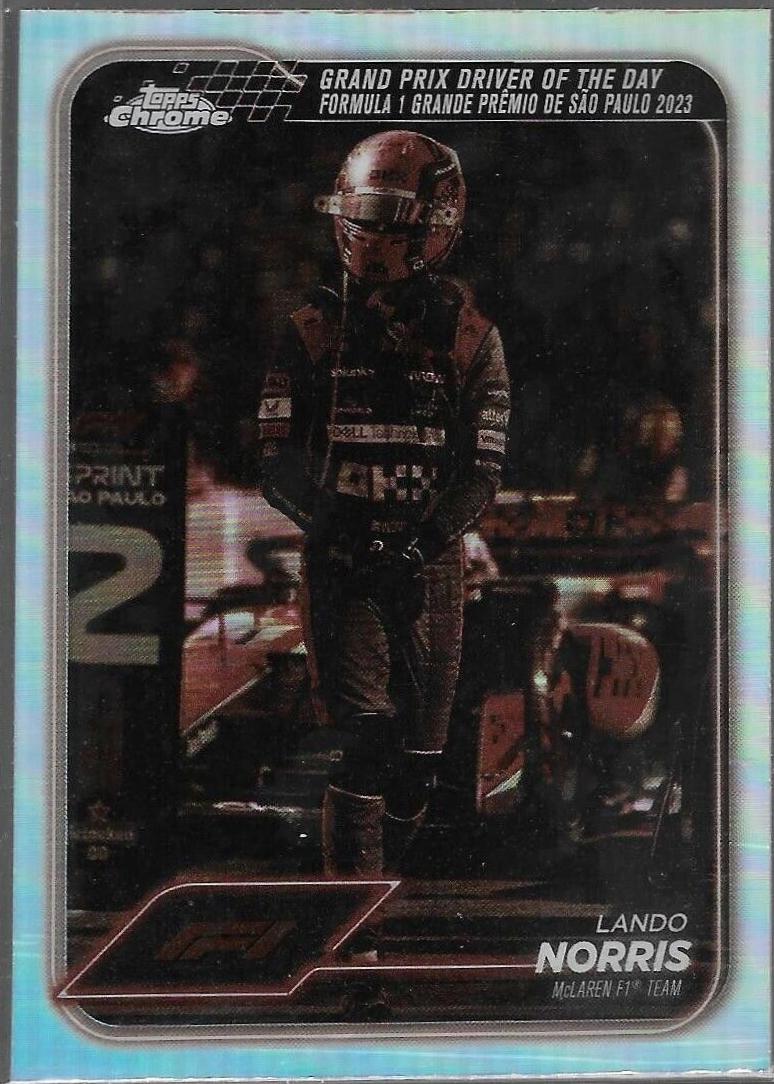 Lando Norris [Sepia Refractor] #178
