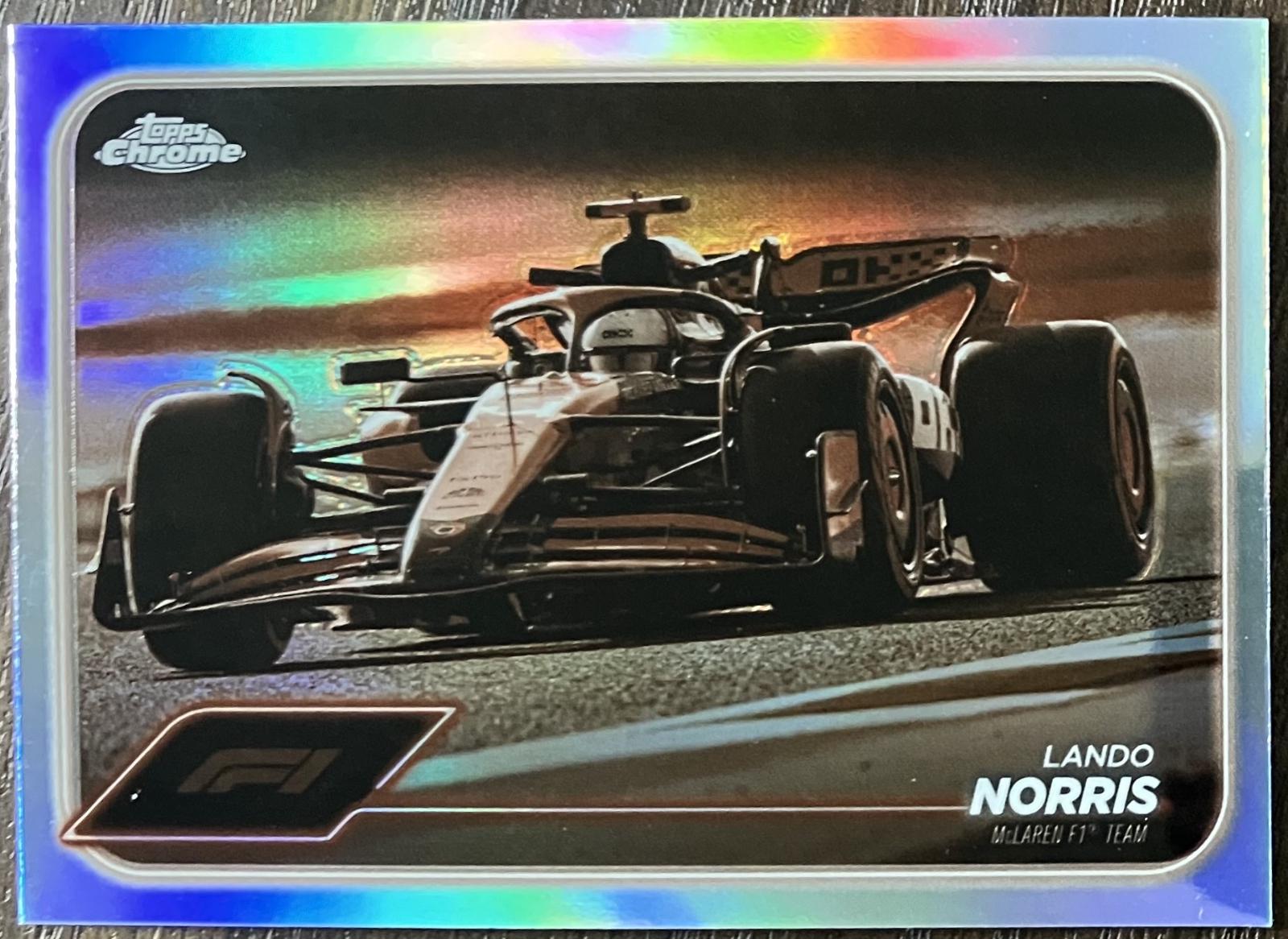 Lando Norris [Sepia Refractor] #79
