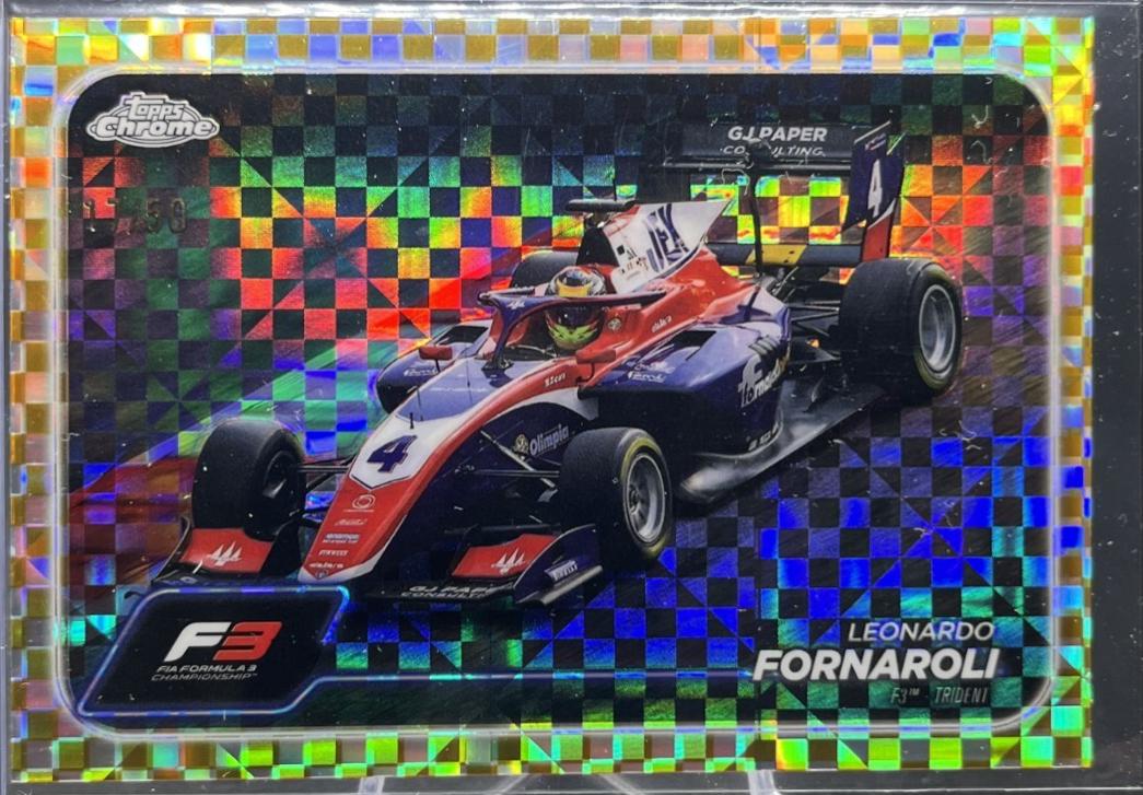 Leonardo Fornaroli [Checker Flag Gold Refractor] #118