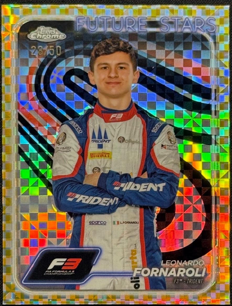 Leonardo Fornaroli [Checker Flag Gold Refractor] #46