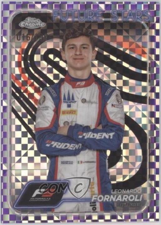 Leonardo Fornaroli [Checker Flag Purple Refractor] #46