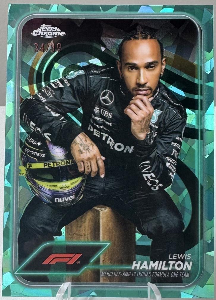 Lewis Hamilton [Aqua Sapphire] #6