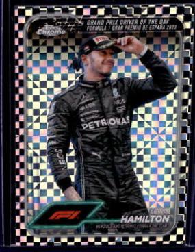 Lewis Hamilton [Checker Flag Refractor] #165