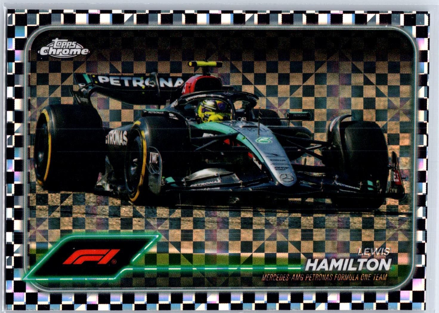 Lewis Hamilton [Checker Flag Refractor] #78