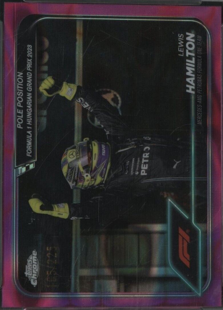 Lewis Hamilton [Fuchsia Lava Refractor] #158