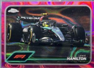 Lewis Hamilton [Fuchsia Lava Refractor] #78