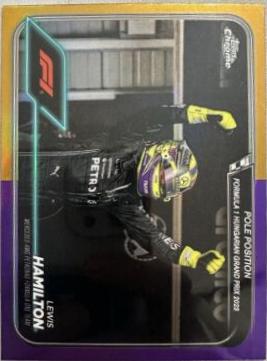 Lewis Hamilton [Gold Purple Refractor] #158