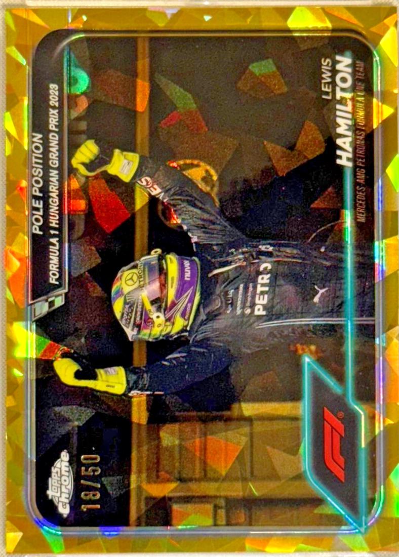 Lewis Hamilton [Gold Sapphire] #158