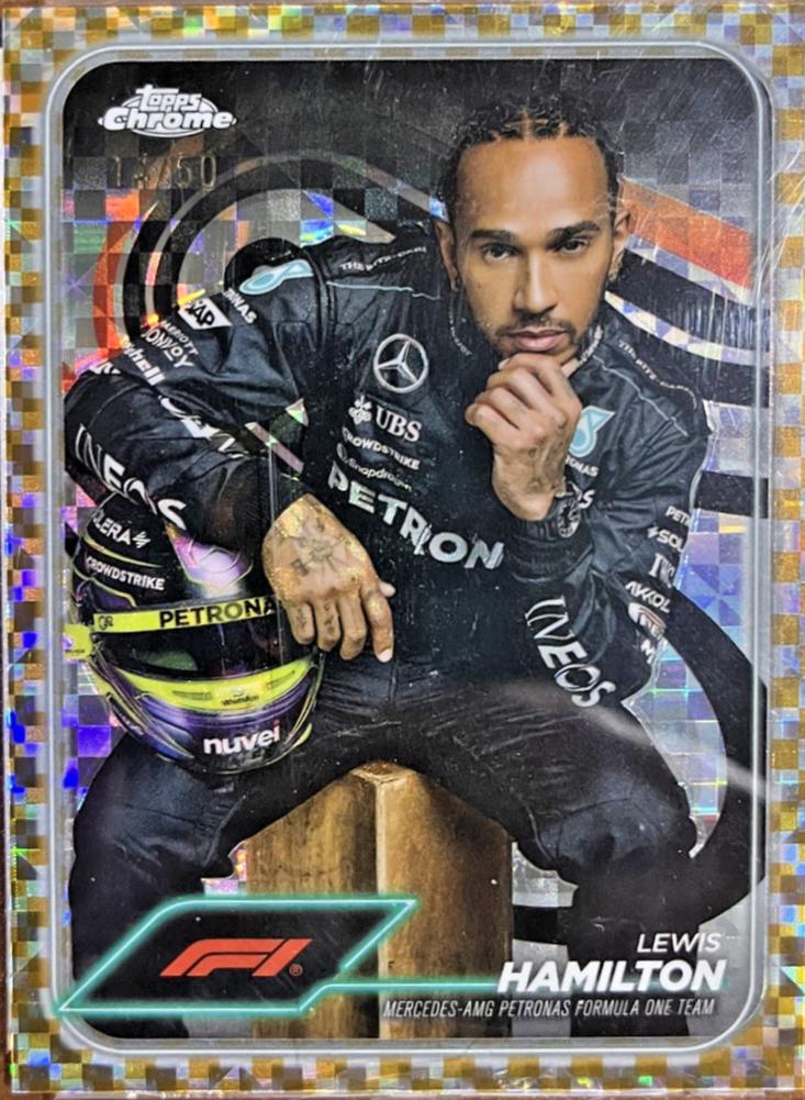 Lewis Hamilton [Gold Sapphire] #6