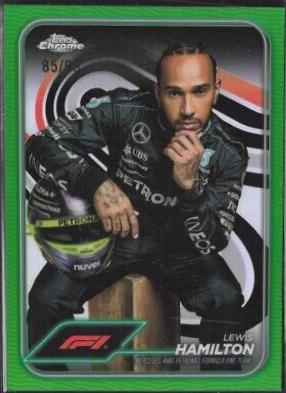 Lewis Hamilton [Green Refractor] #6