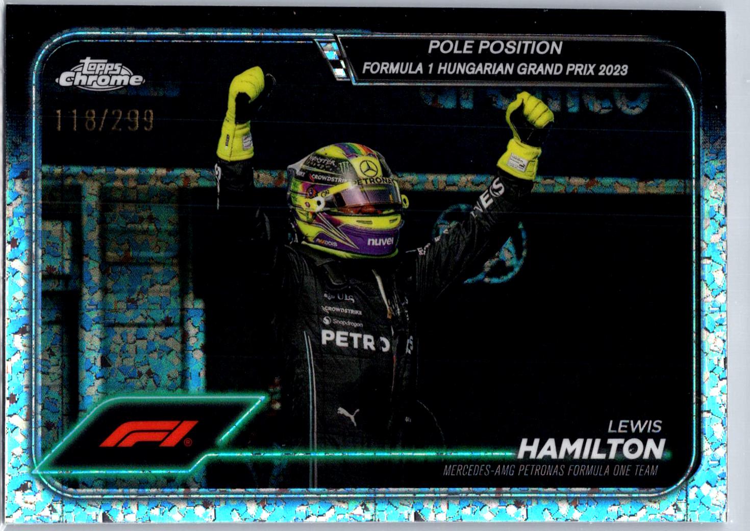 Lewis Hamilton [Mini Diamond Refractor] #158