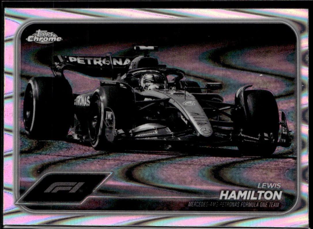 Lewis Hamilton [Orange RayWave Refractor] #78