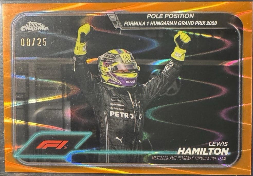 Lewis Hamilton [Orange Sapphire] #158