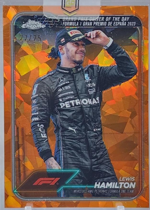 Lewis Hamilton [Orange Sapphire] #165