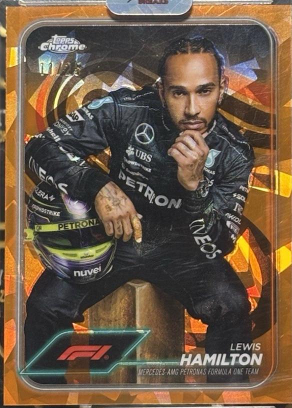 Lewis Hamilton [Orange Sapphire] #6