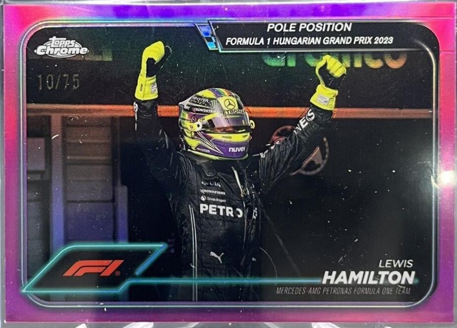 Lewis Hamilton [Pink Refractor] #158