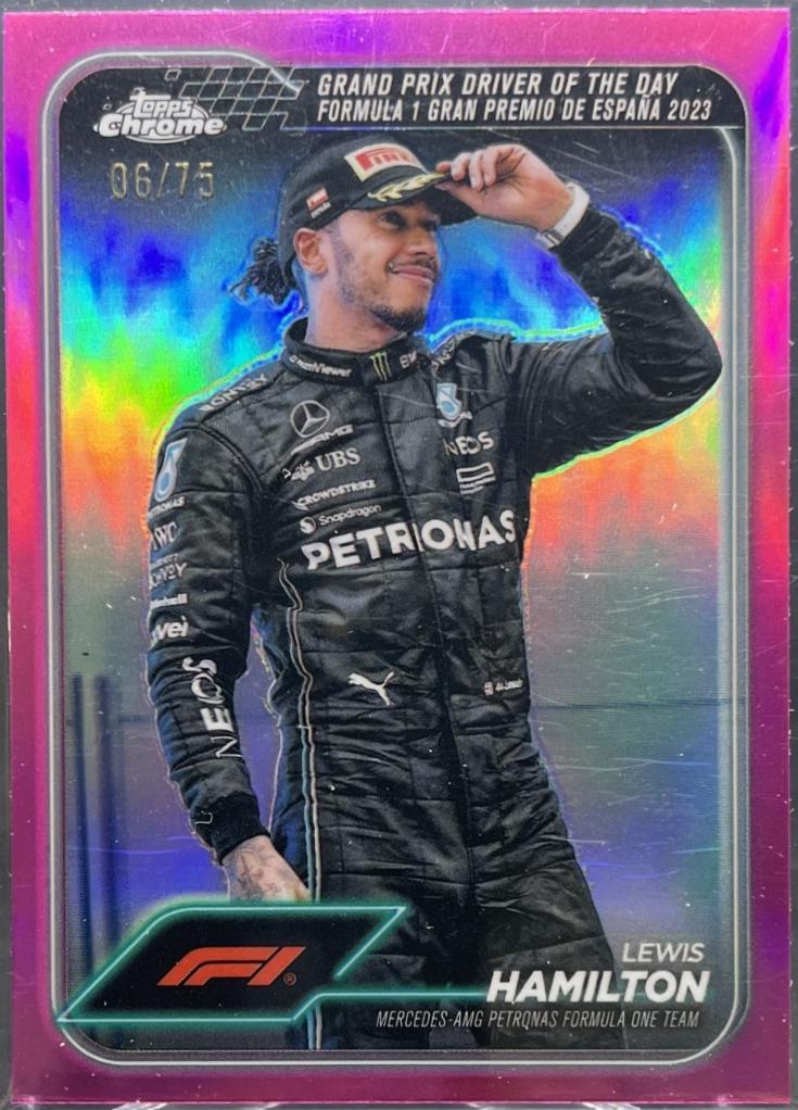 Lewis Hamilton [Pink Refractor] #165