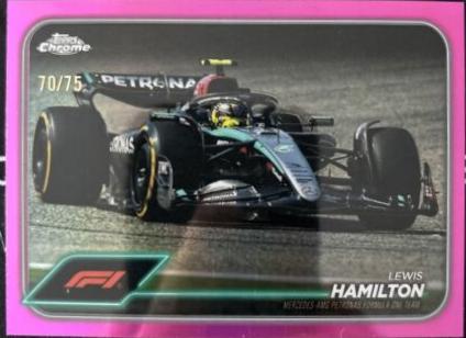 Lewis Hamilton [Pink Refractor] #78