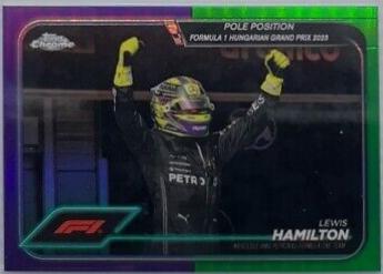 Lewis Hamilton [Purple Green Refractor] #158