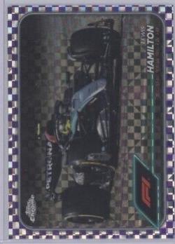 Lewis Hamilton [Purple Green Refractor] #78