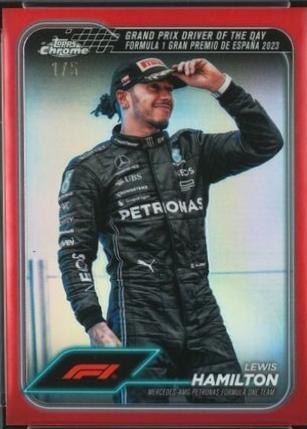 Lewis Hamilton [Red Refractor] #165