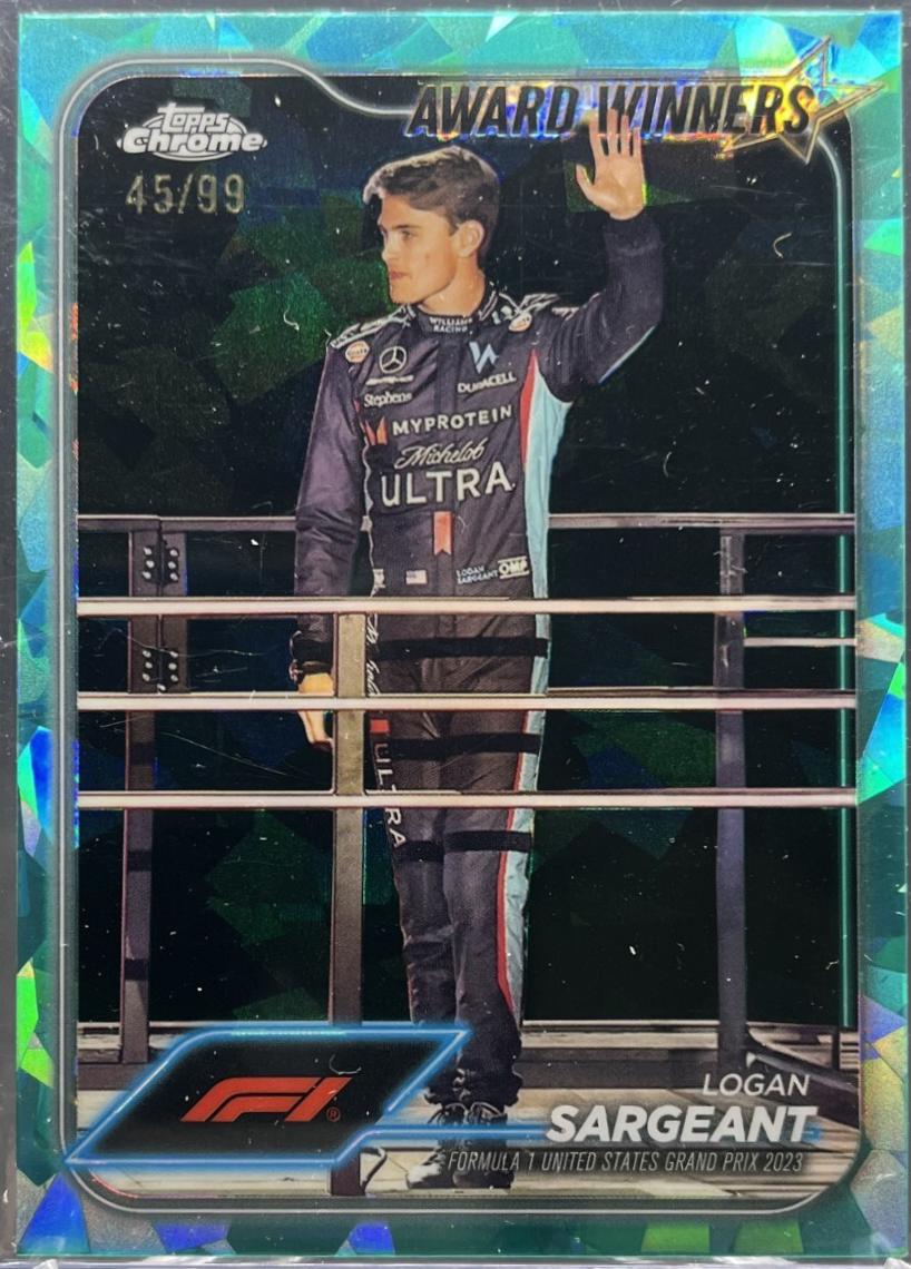 Logan Sargeant [Aqua Sapphire] #186