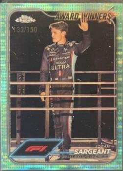 Logan Sargeant [Aqua Sonar Refractor] #186