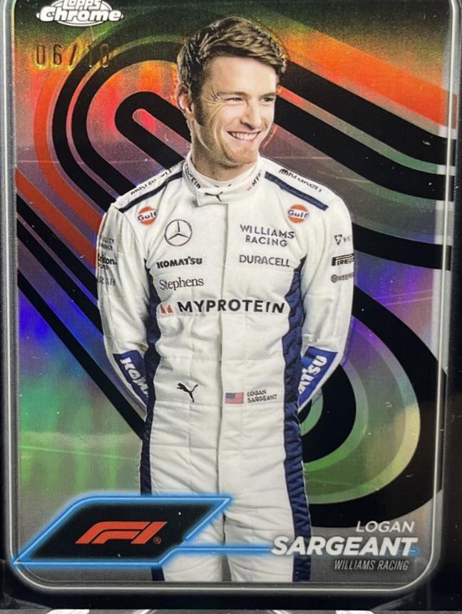 Logan Sargeant [Black Refractor] #20