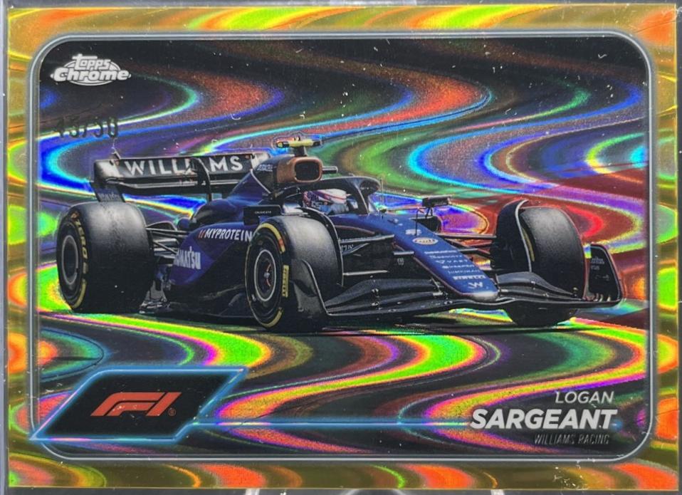 Logan Sargeant [Gold RayWave Refractor] #92