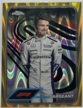 Logan Sargeant [Gold Refractor] #20