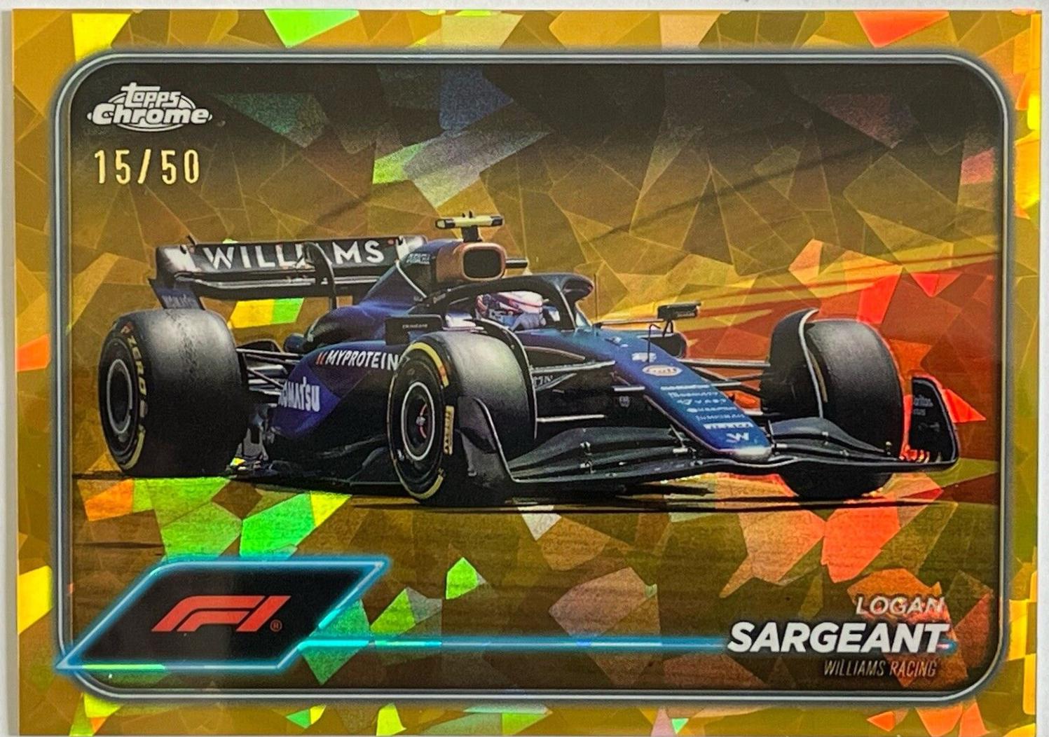 Logan Sargeant [Gold Refractor] #92