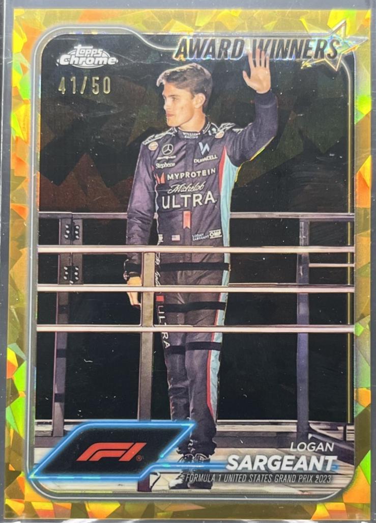 Logan Sargeant [Gold Sapphire] #186