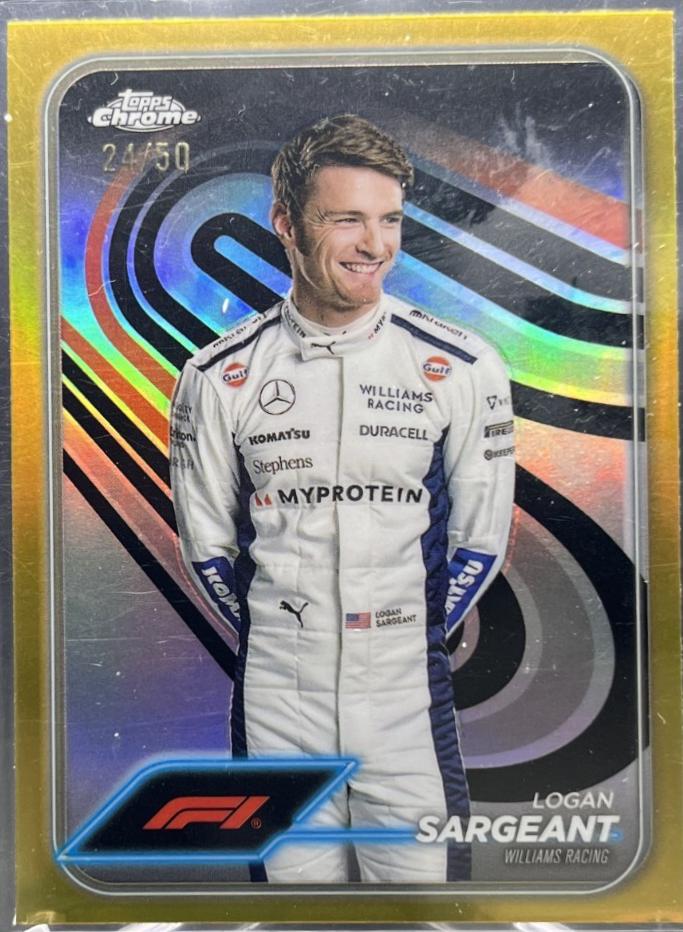 Logan Sargeant [Gold Sapphire] #20