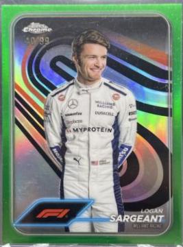 Logan Sargeant [Green Refractor] #20