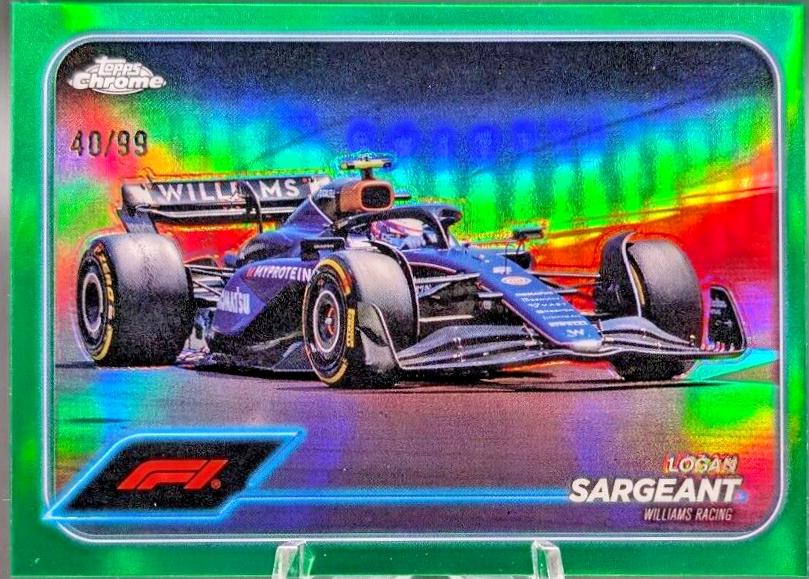 Logan Sargeant [Green Refractor] #92