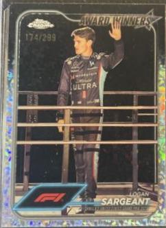 Logan Sargeant [Mini Diamond Refractor] #186