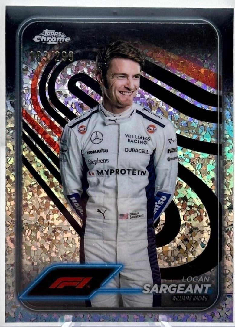 Logan Sargeant [Mini Diamond Refractor] #20