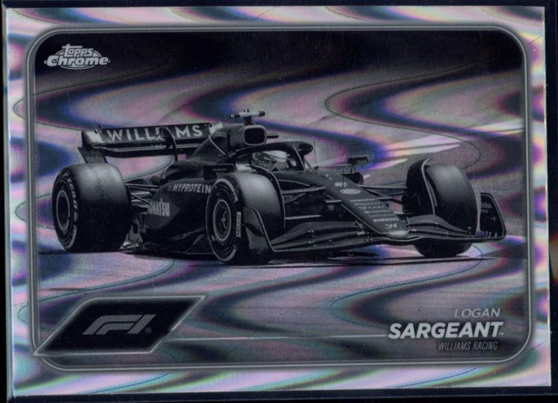 Logan Sargeant [Orange RayWave Refractor] #92
